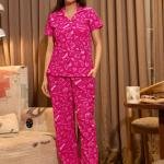 Berry Bliss Printed Roller Rabbit Pajama