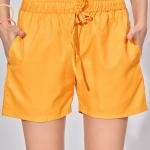 Sunny Orange Night Suit for Women with Shorts