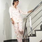 Peach Cream Bunny Pajama